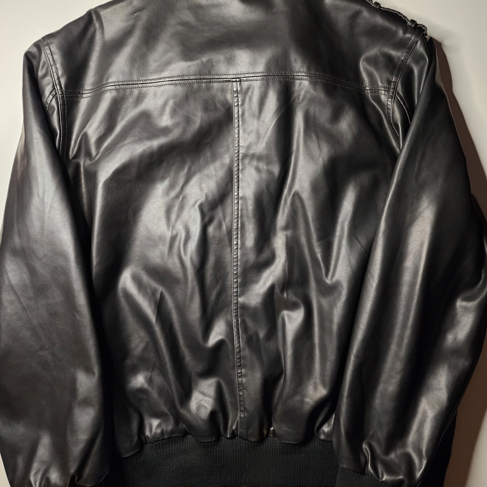 Buffalo David Bitton Black Bomber Jacket - Picture 4 of 4